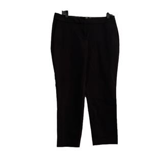 Womens Boden black chino pants slacks bottoms size 10 khaki style